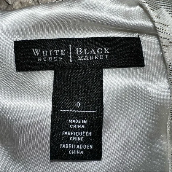 White House Black Market | Sparkling Sleeveless Shift Dress - Picture 5 of 7